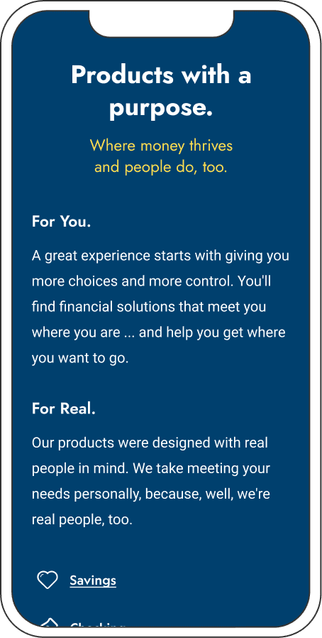 Fortera — app mockup B