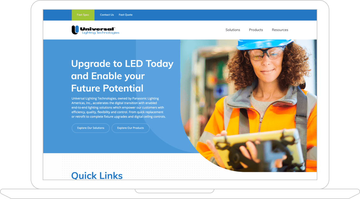 Universal Lighting Technologies — Where industrial lighting meets the cloud